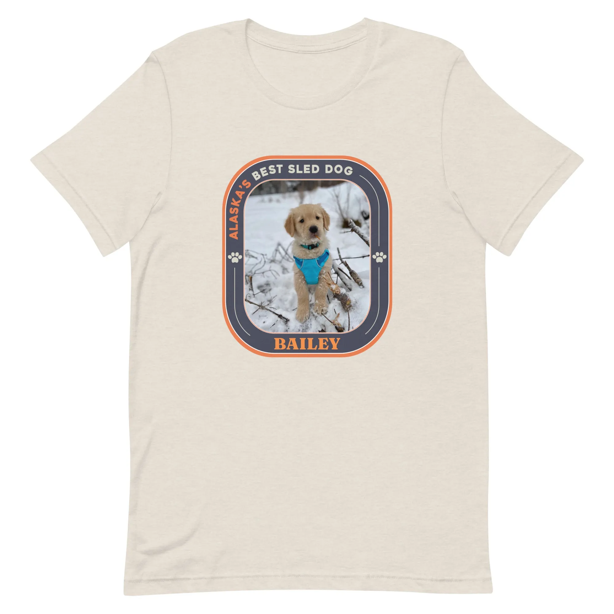Alaska's Best Sled Dog T-Shirt (Customizable)