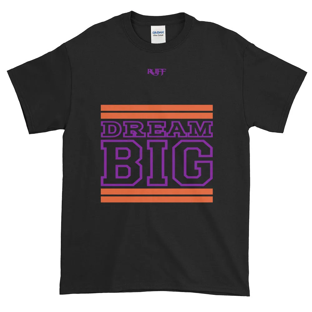 Black Orange and Purple Short-Sleeve T-Shirt