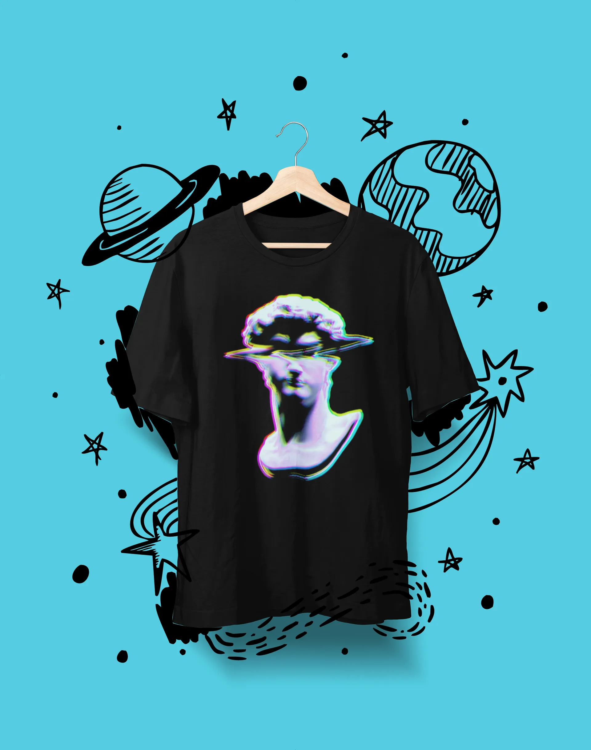 David (Focus) -  Heavy Cotton Tee