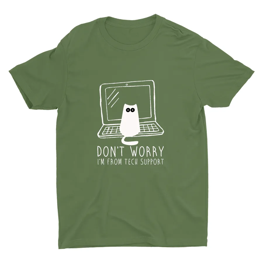 Don't Worry Printed T-shirt