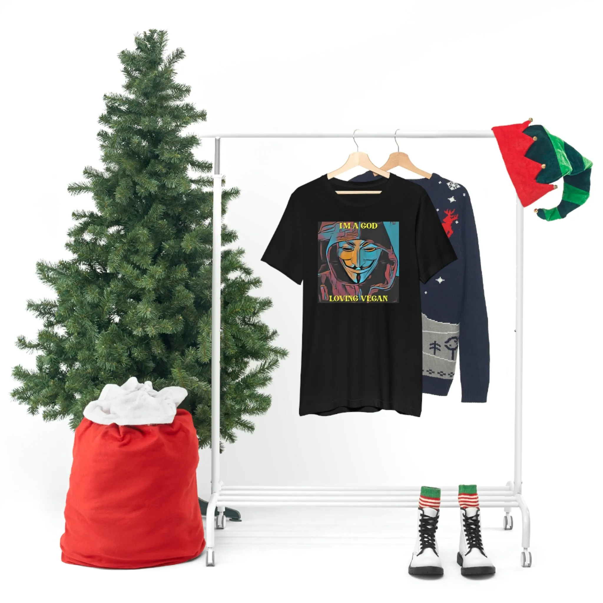 I'm a God Loving Vegan Short Sleeve Tee