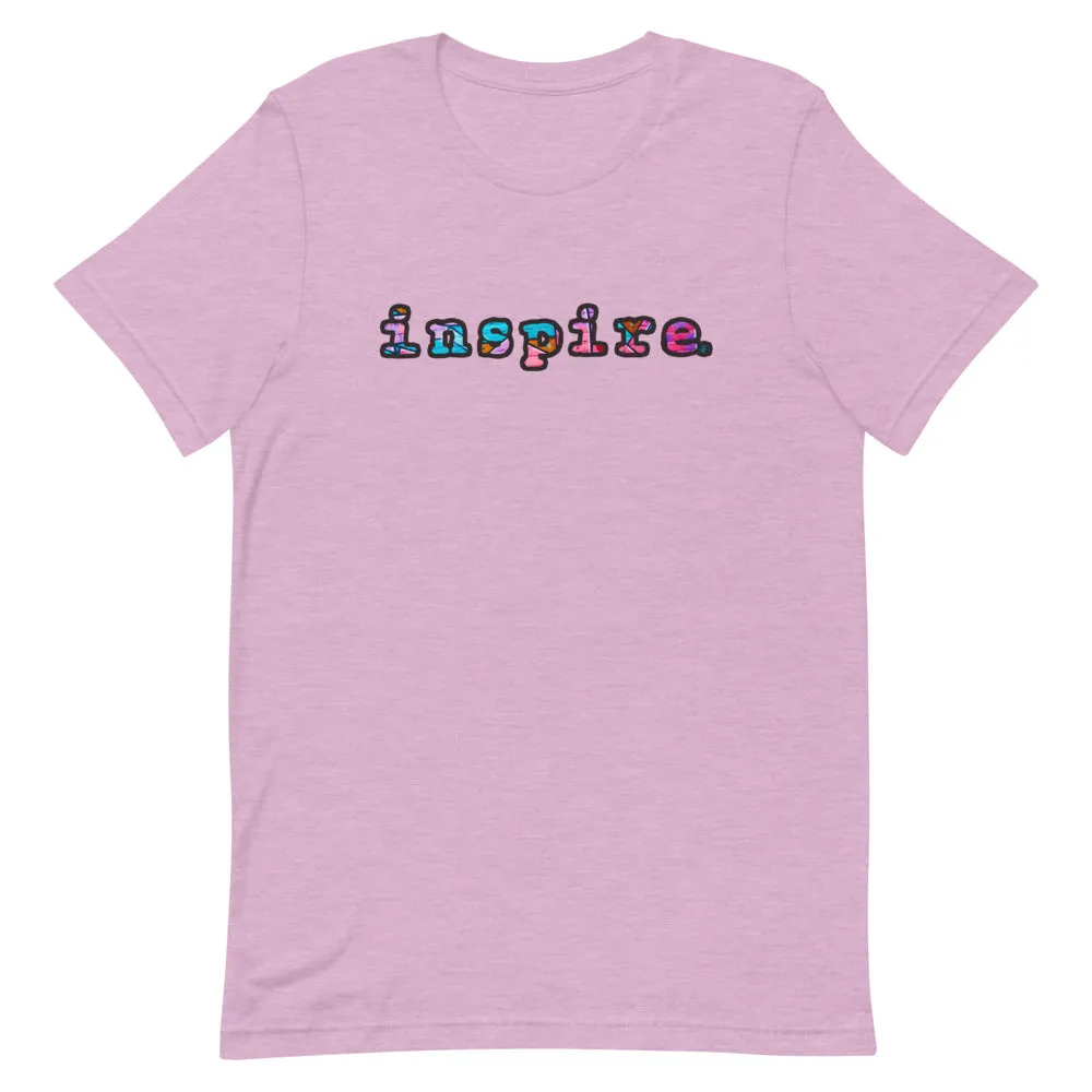 inspire Graffiti Style Graphic Short-Sleeve Unisex T-Shirt
