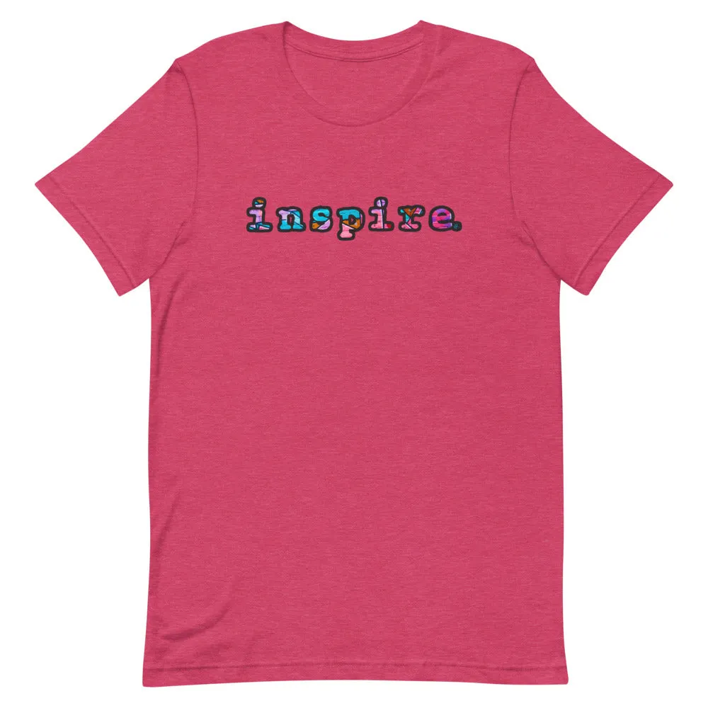 inspire Graffiti Style Graphic Short-Sleeve Unisex T-Shirt