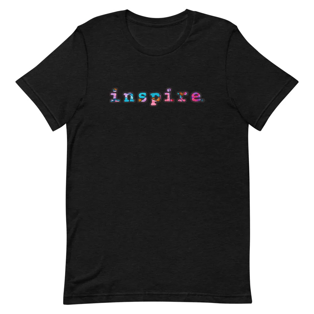 inspire Graffiti Style Graphic Short-Sleeve Unisex T-Shirt