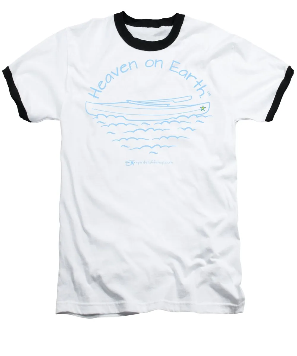 Kayak Heaven On Earth - Baseball T-Shirt