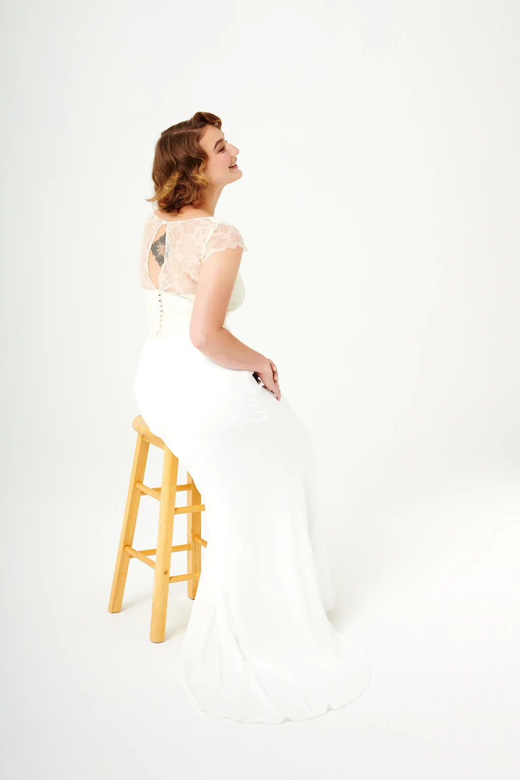 Misty Roses | A-Line Bridal Skirt