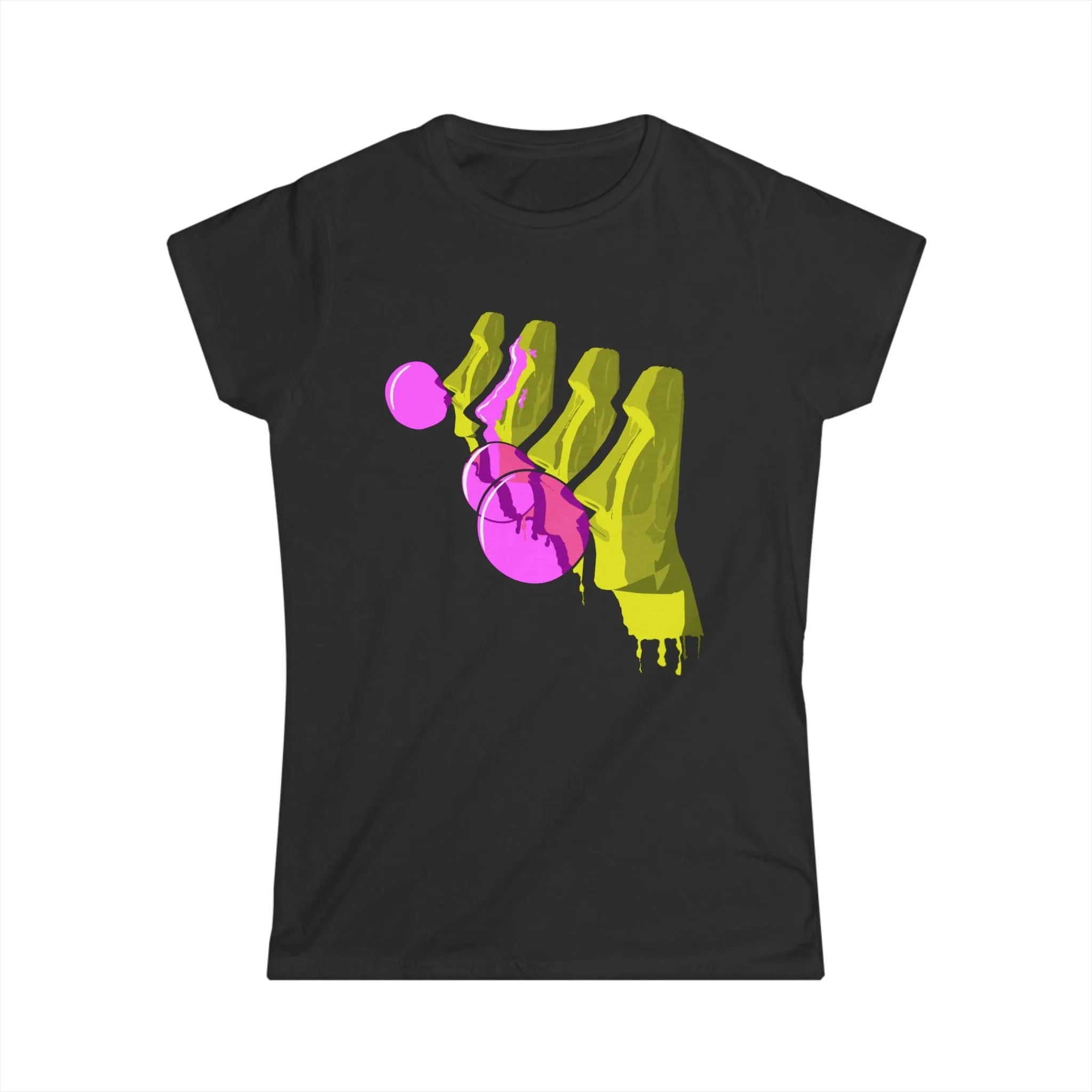 "Moai"  Custom T-Shirt for Women