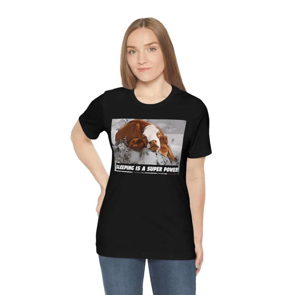 Sleeping is a Super Power! Short Sleeve Tee