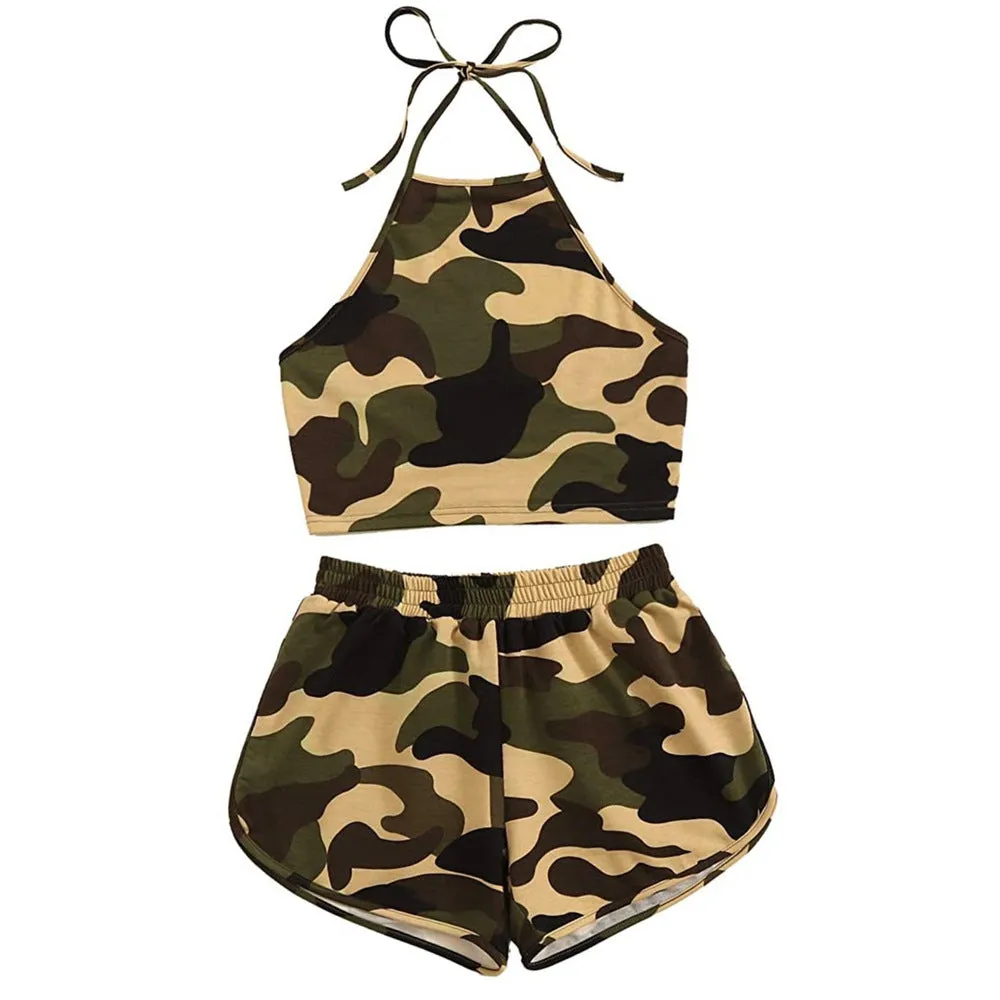 Tie Dye Two-piece Set Loungewear Home Workout Fitness Outfit