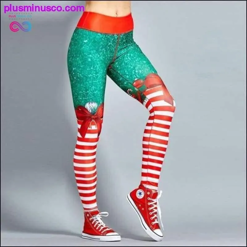 Women's - Printing Elastic High Waist Leggings