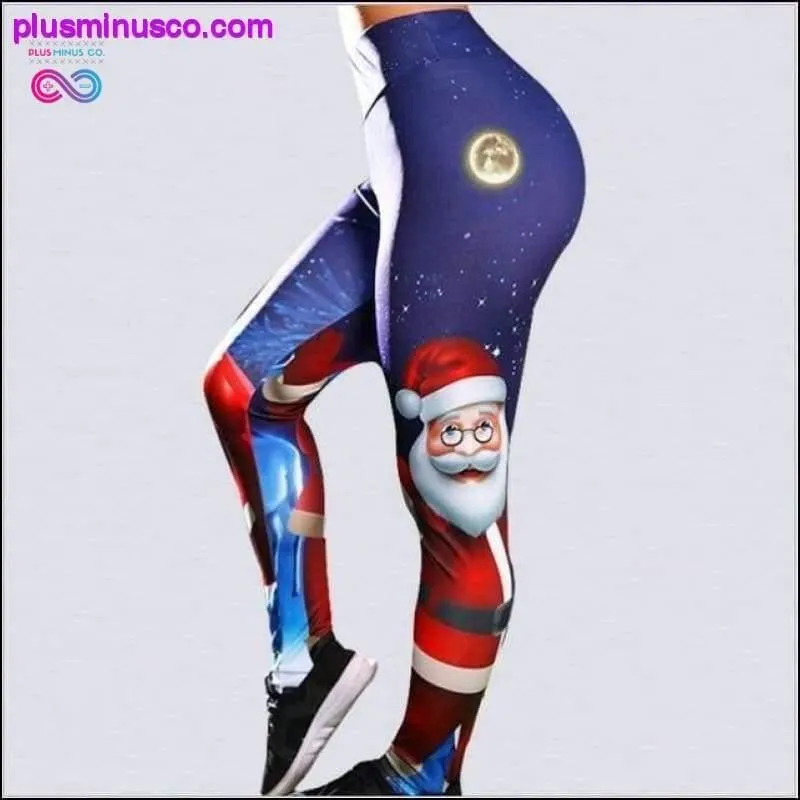 Women's - Printing Elastic High Waist Leggings